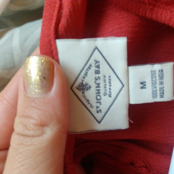 Flowy, boho, embroidered tank top - Picture 2 of 2